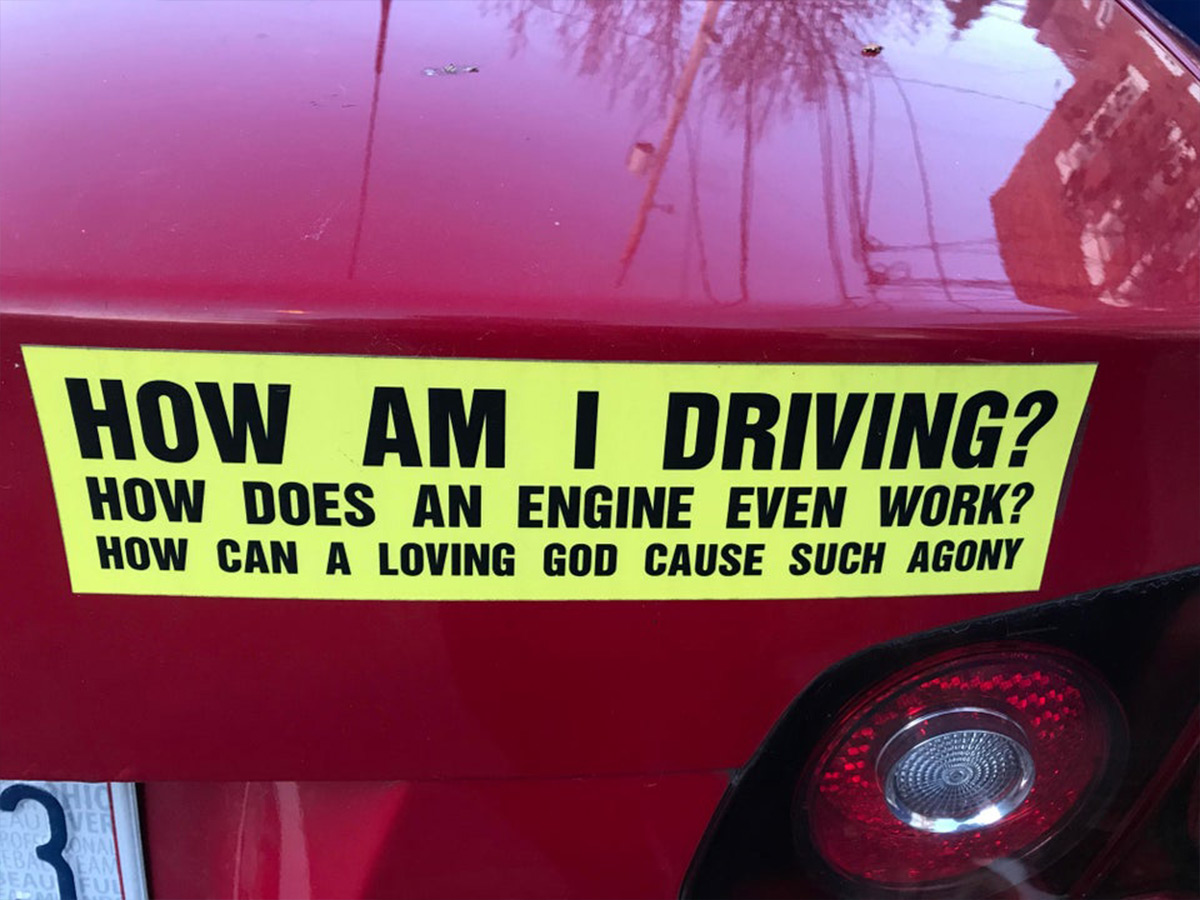 The Funniest Bumper Stickers Spotted On The Road